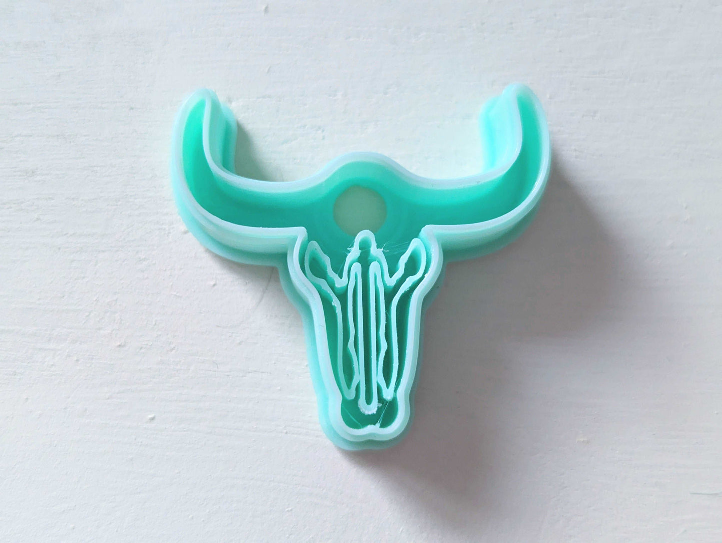 boho cow skull polymer clay cutter uk set jewellery craft