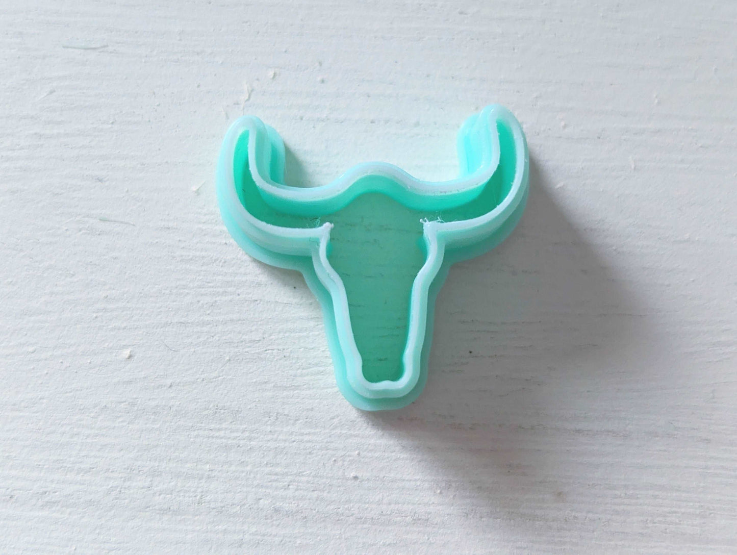 boho cow skull polymer clay cutter uk set jewellery craft