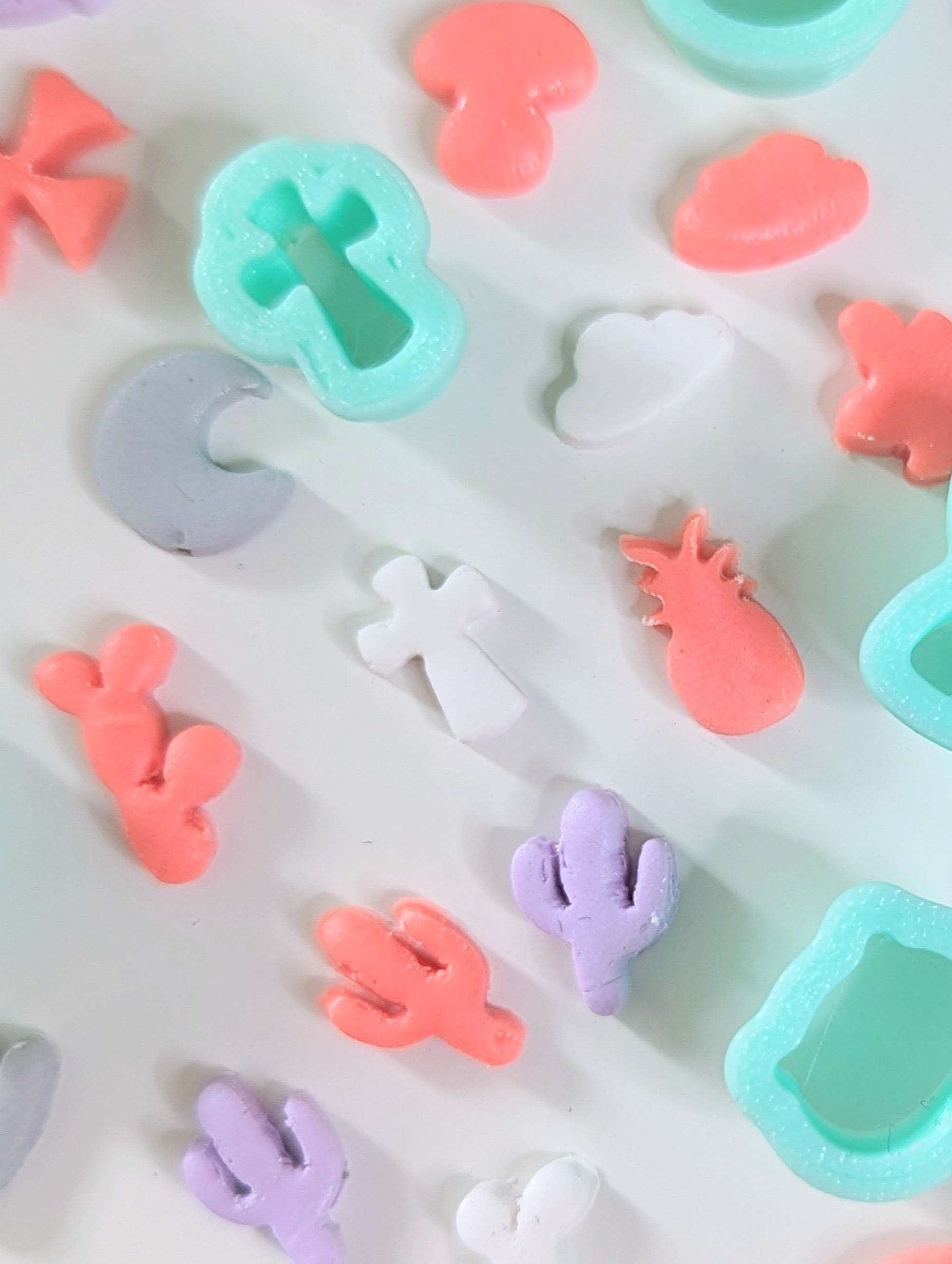 MICRO POLYMER CLAY CUTTER UK MINI SHAPES JEWELLERY CRAFT SUPPLIES