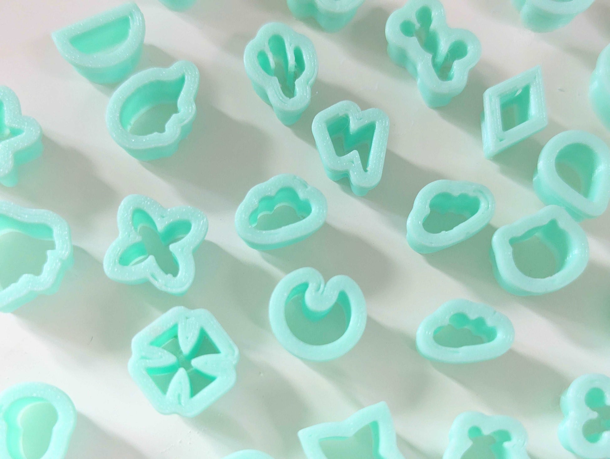 MICRO POLYMER CLAY CUTTER UK MINI SHAPES JEWELLERY CRAFT SUPPLIES