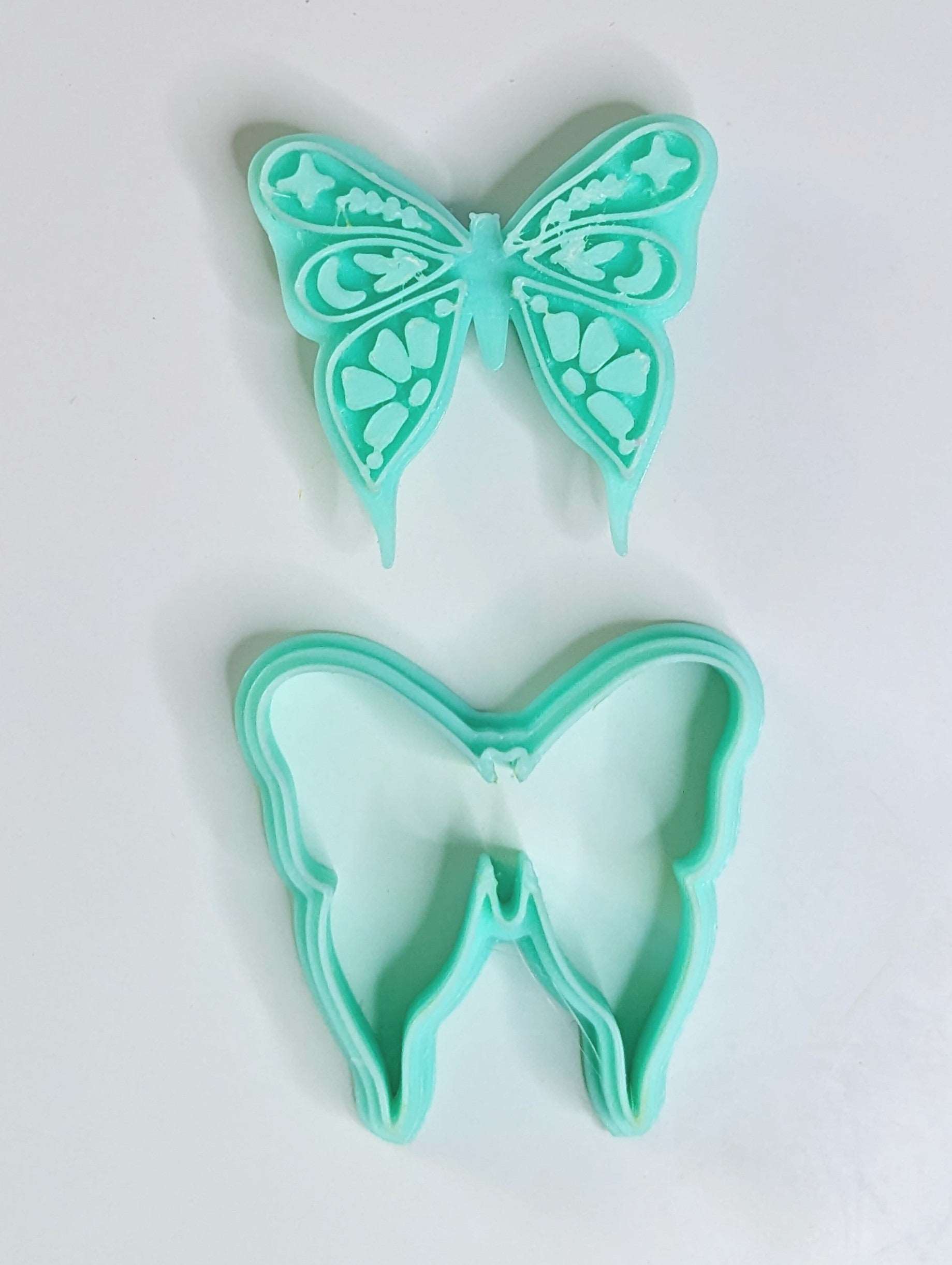 butterfly polymer clay cutter uk stamp set