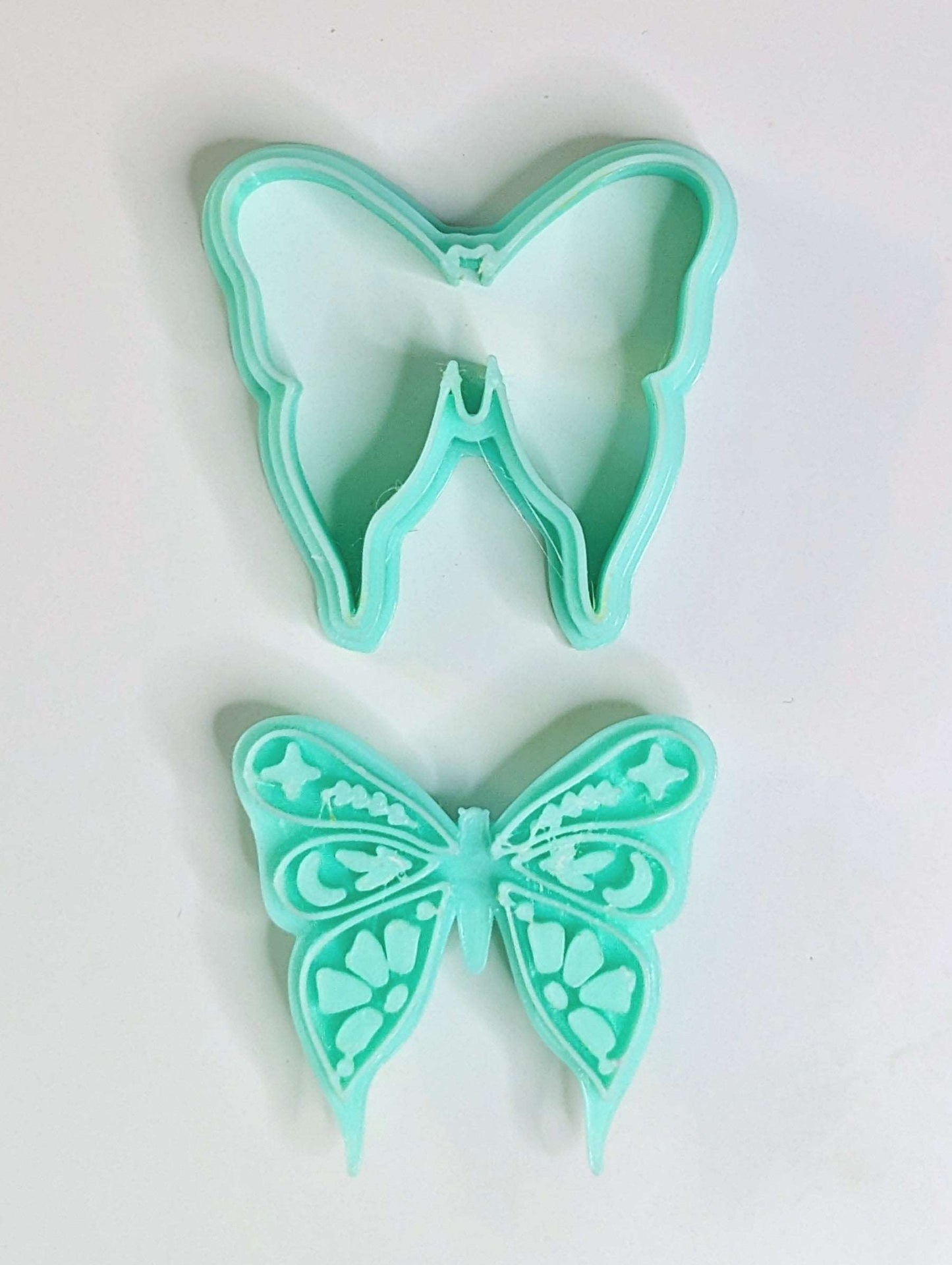 butterfly polymer clay cutter uk stamp set