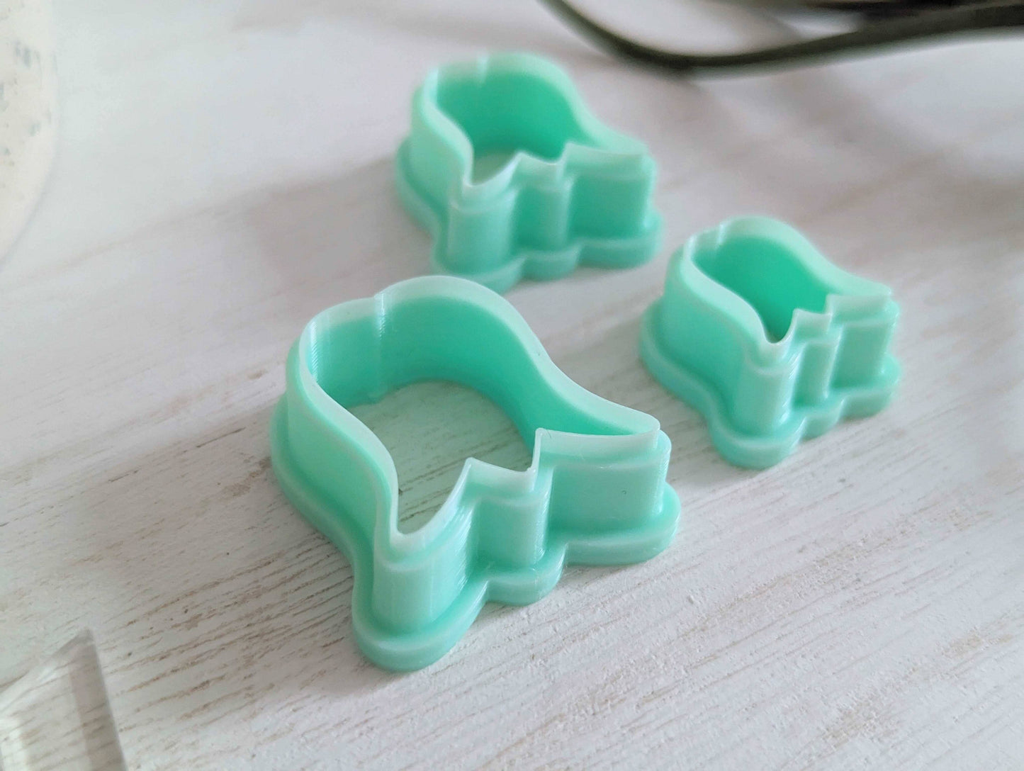 Polymer Clay Cutter Set | Tulip Flower Shapes, Small, Medium and Large Size Pop Arc