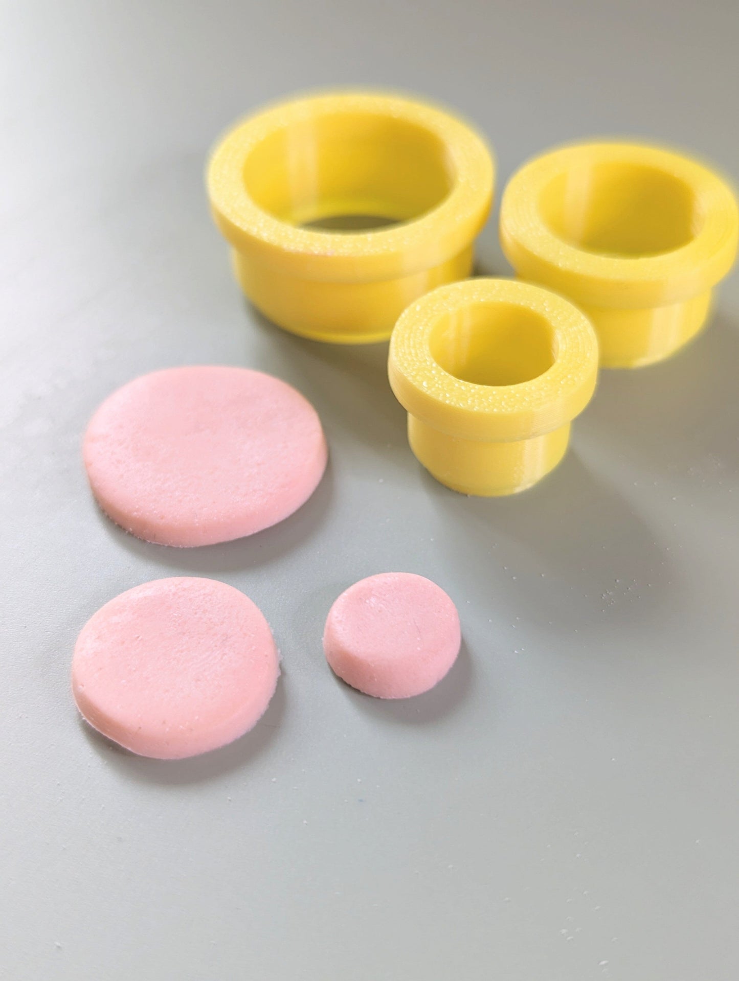 Polymer Clay Cutter Sets | Circle Round Shapes, Small, Medium and Large Size | Jewellery Crafting, custom cutters Pop Arc