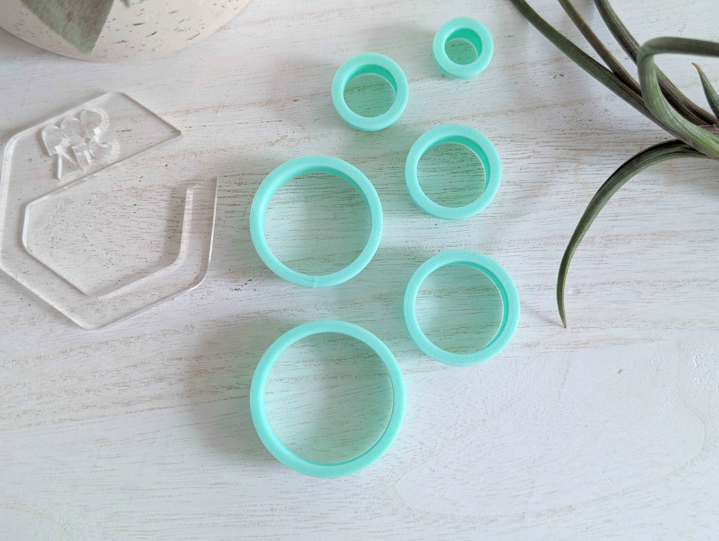 Polymer Clay Cutter Sets | Circle Round Shapes, Small, Medium and Large Size Pop Arc FULL SET