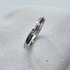 Celestial Star Band - Sterling Silver Stacker Ring