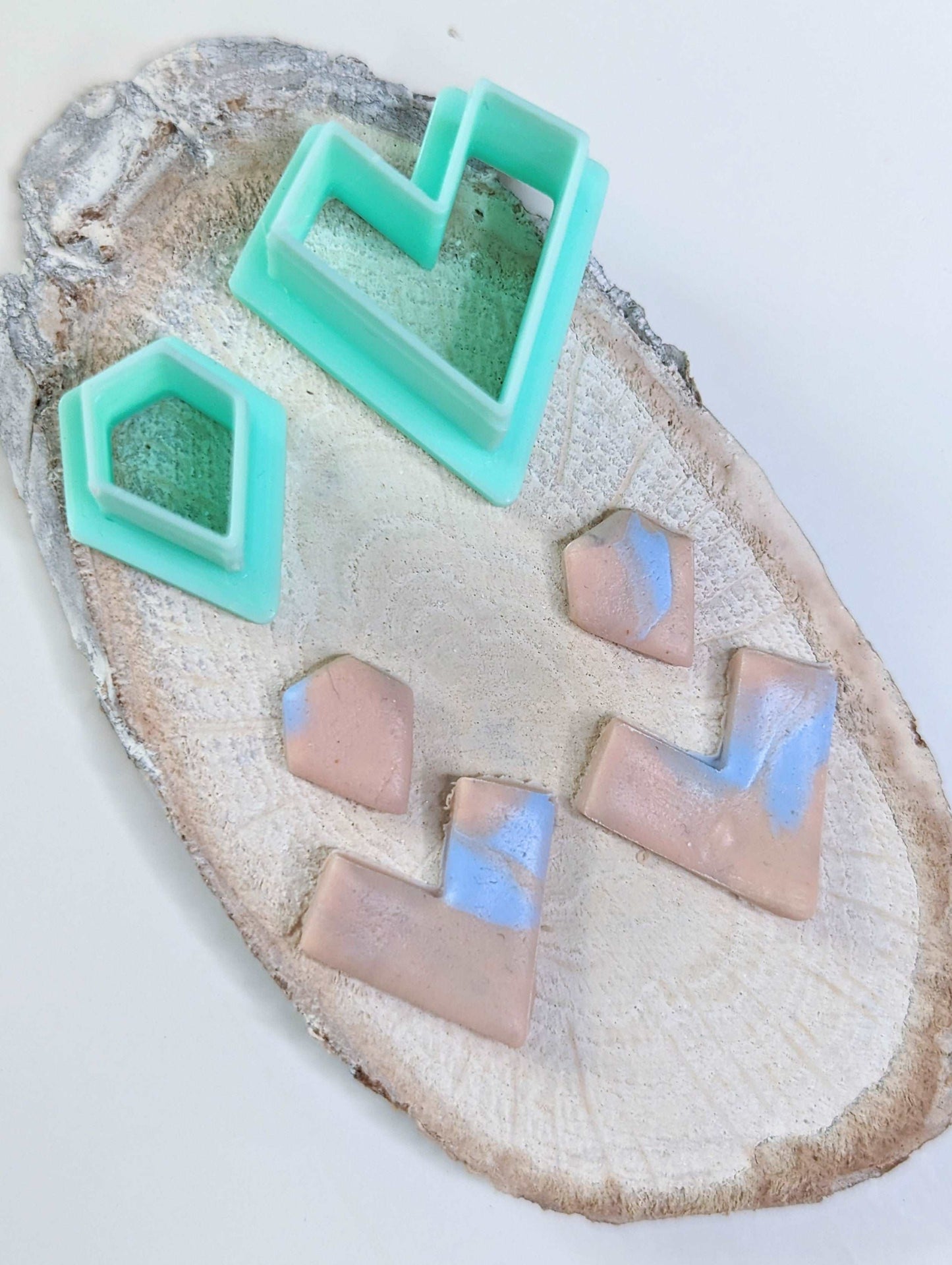 GEOMETRIC POLYMER EARRING JEWELLERY CLAY CRAFT CUTTER