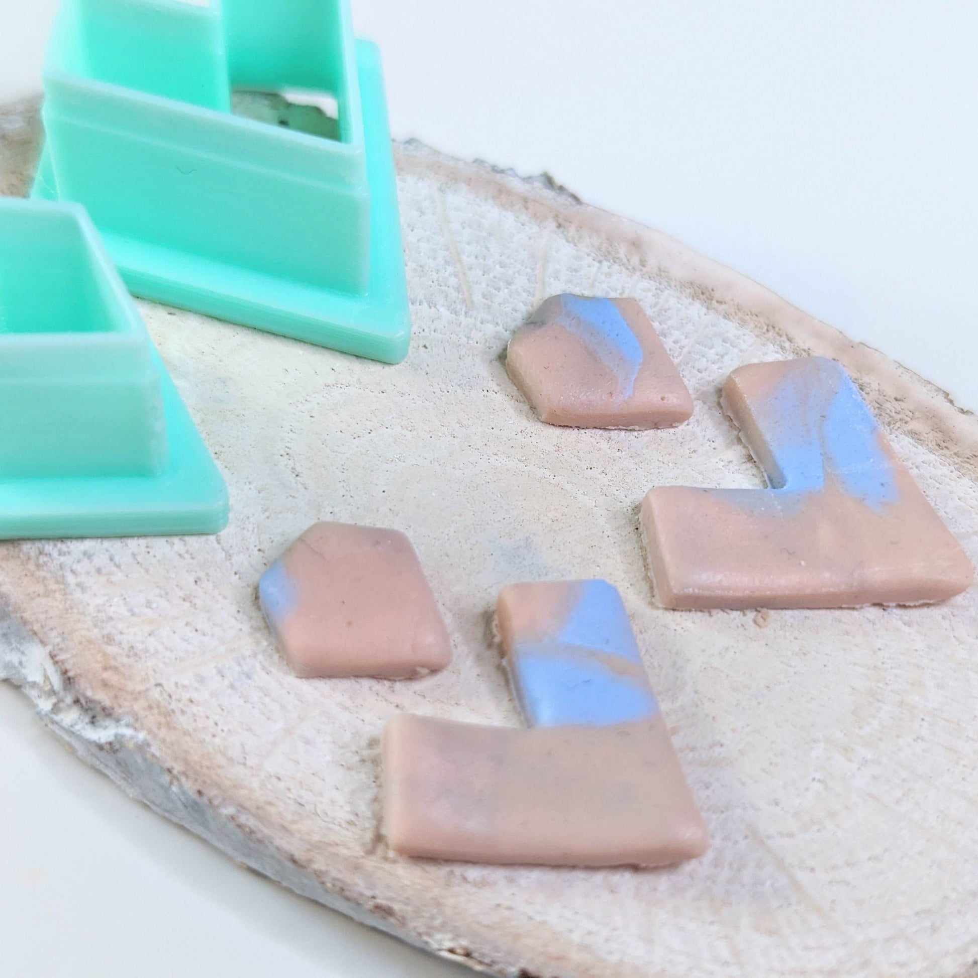 GEOMETRIC POLYMER EARRING JEWELLERY CLAY CRAFT CUTTER