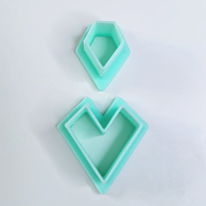 GEOMETRIC POLYMER EARRING JEWELLERY CLAY CRAFT CUTTER