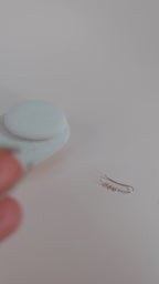 showing hammered texture shining when the ear climbers catch the light