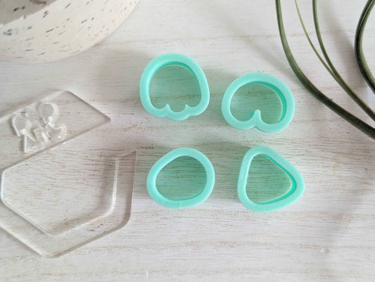 Polymer Clay Cutter Set | Boho Shapes, Small, Medium and Large Sizes Pop Arc 